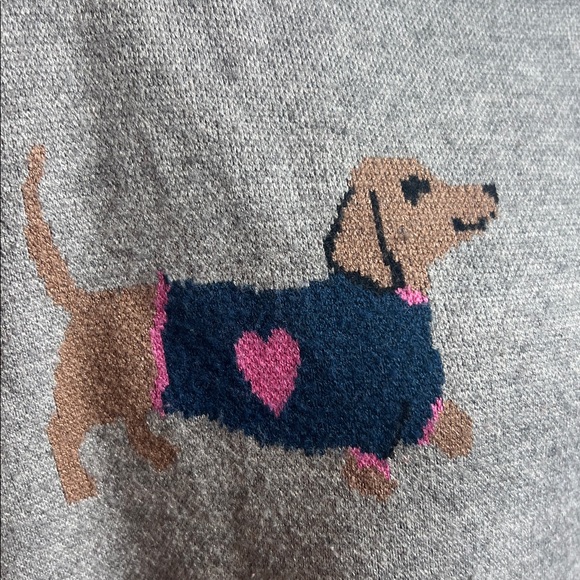🐾 Astrologie Dachshund Dog Sweater – Gray Knit Pullover - Picture 4 of 8
